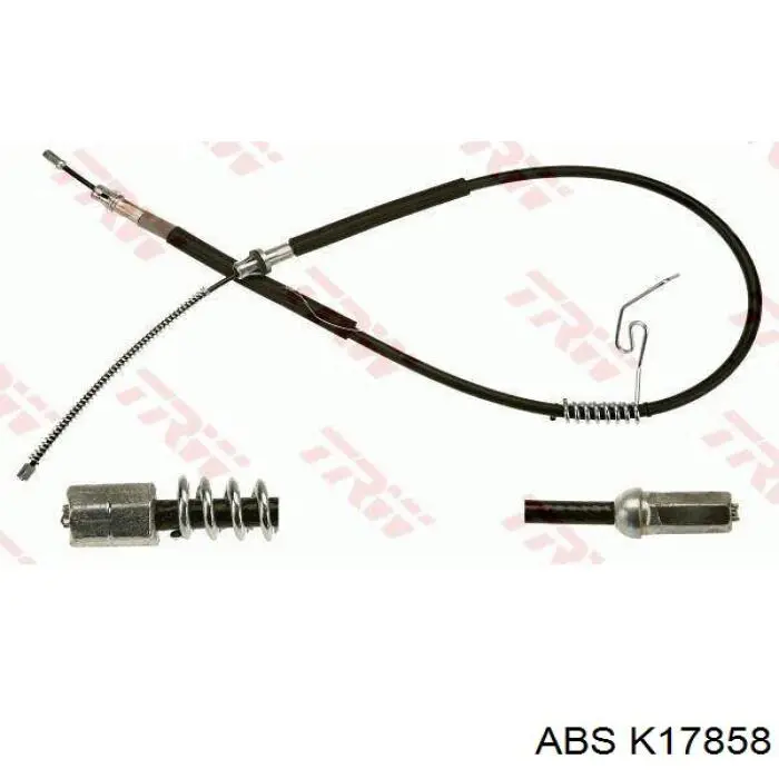 Трос стояночного тормоза задний правый ABS K17858 цена, от 11.01 USD
