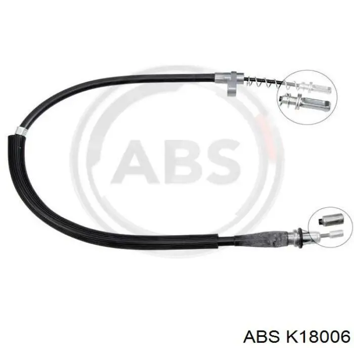 Купить K18006 ABS Трос стояночного тормоза задний левый