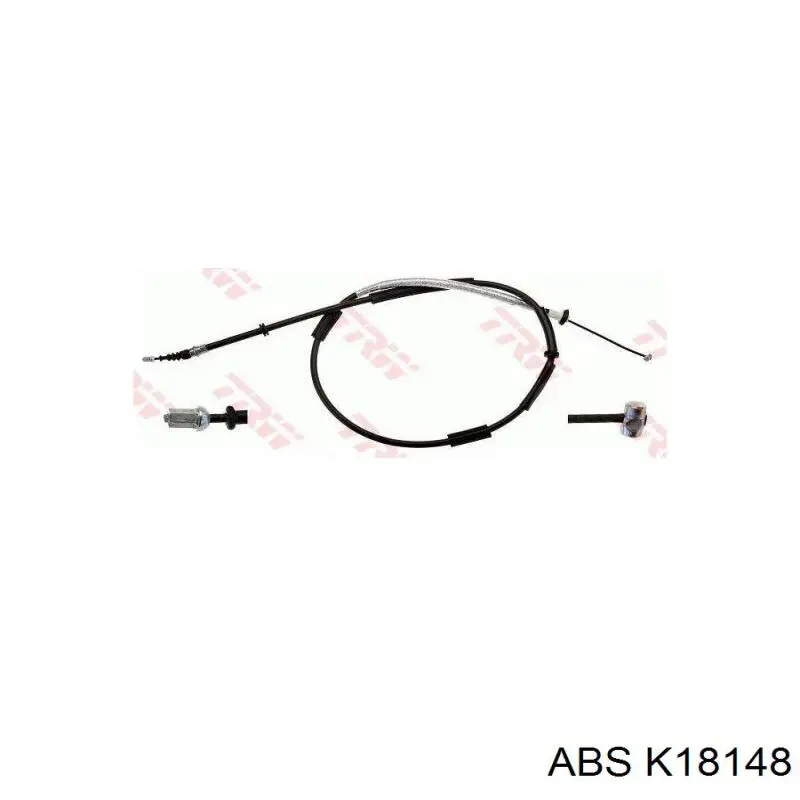 Трос стояночного тормоза задний правый ABS K18148 цена, от 14.19 USD
