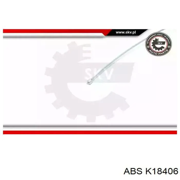 Трос ручного тормоза задний, правый/левый ABS K18406