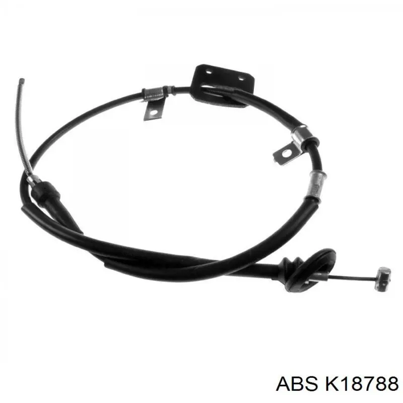 K18788 ABS трос ручного тормоза задний правый