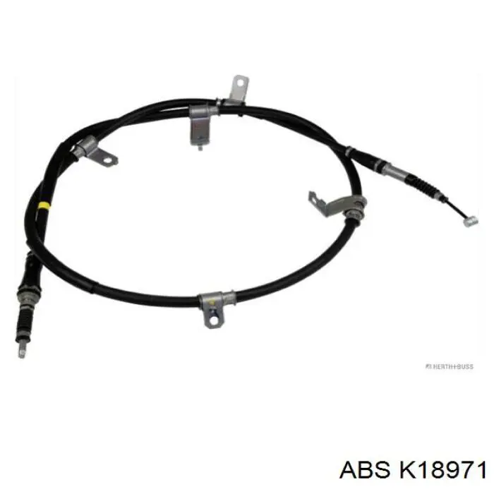 Купить 597702B500 Hyundai/Kia Задний правый трос ручника