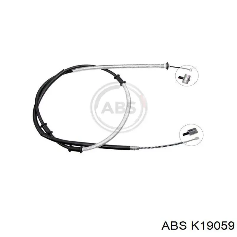 Купить K19059 ABS Задний правый трос ручника