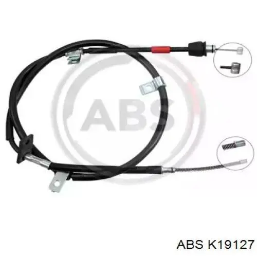Трос ручного тормоза задний ABS K19127 цена, от 14.68 USD