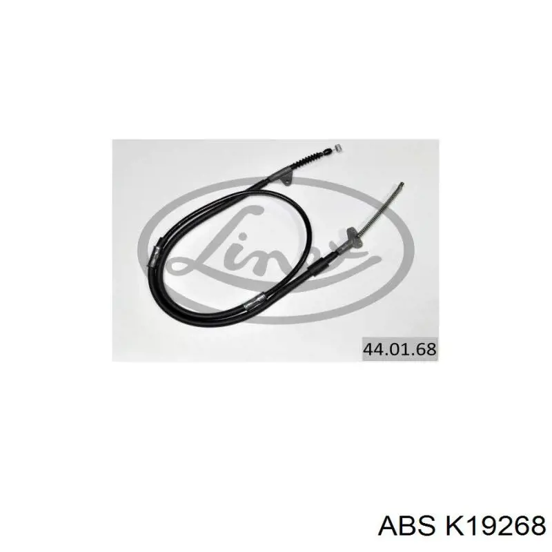 Трос стояночного тормоза задний правый ABS K19268 цена, от 13.35 USD