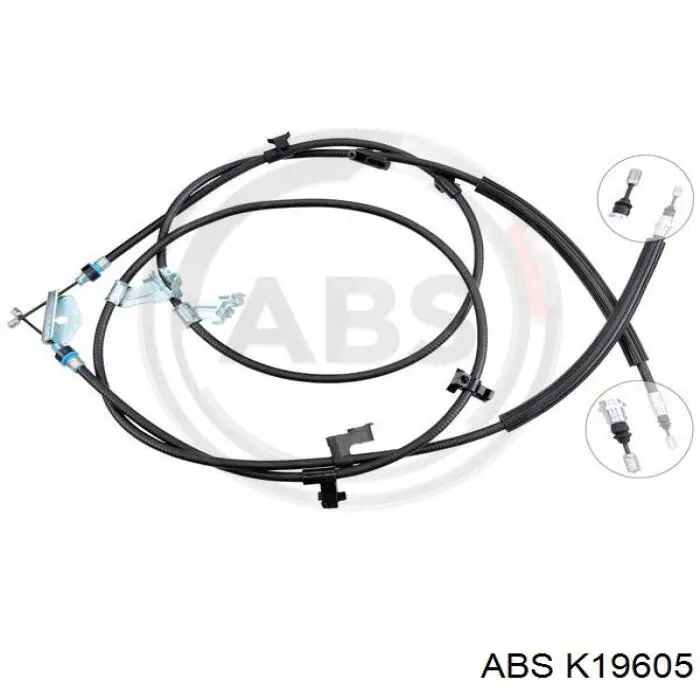 Задний трос ручника ABS K19605 цена, от 28.13 USD