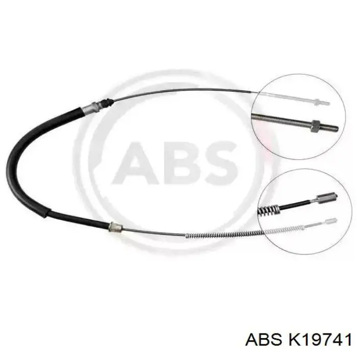 Купить K19741 ABS Передний трос ручника