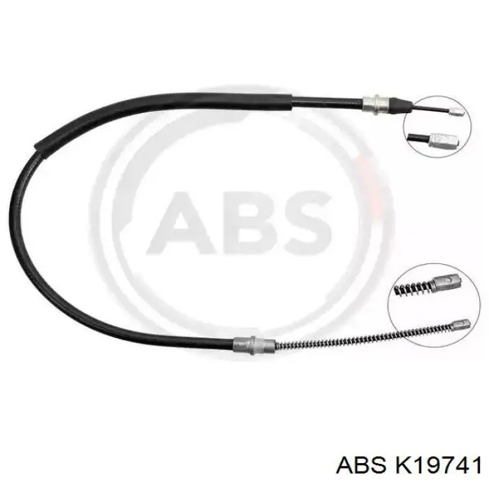 Передний трос ручника K19741 ABS