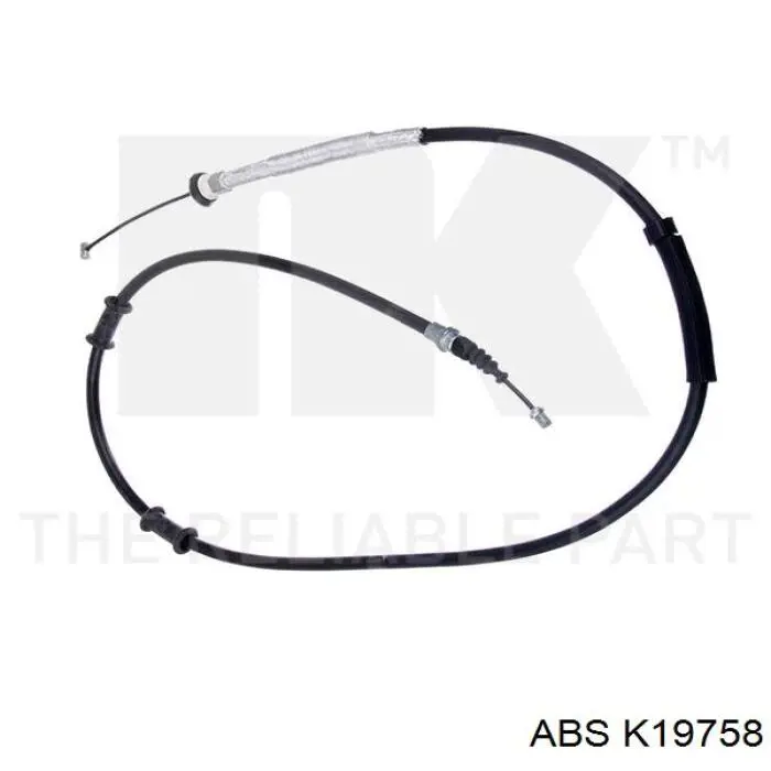 Cable de freno de mano trasero derecho K19758 ABS