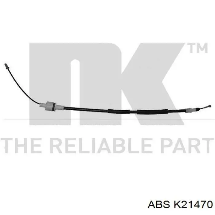 Cable de embrague K21470 ABS