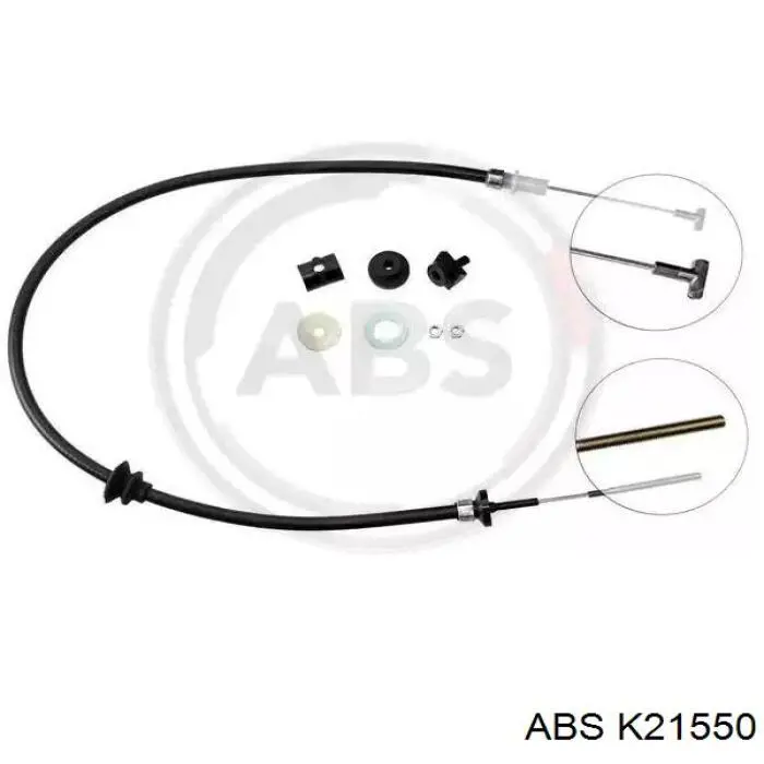 Cable de embrague K21550 ABS