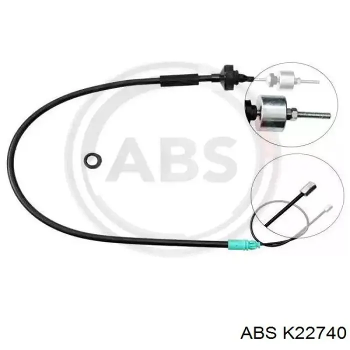 Трос сцепления ABS K22740 цена, от 9.70 USD