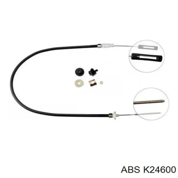 K24600 ABS Трос сцепления