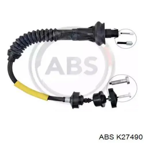 Трос сцепления K27490 ABS