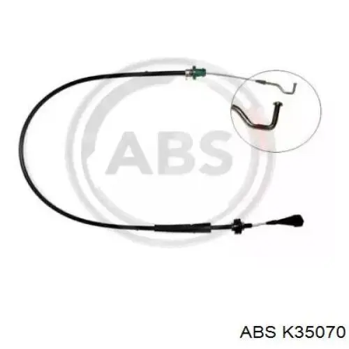 K35070 ABS трос/тяга газа (акселератора)