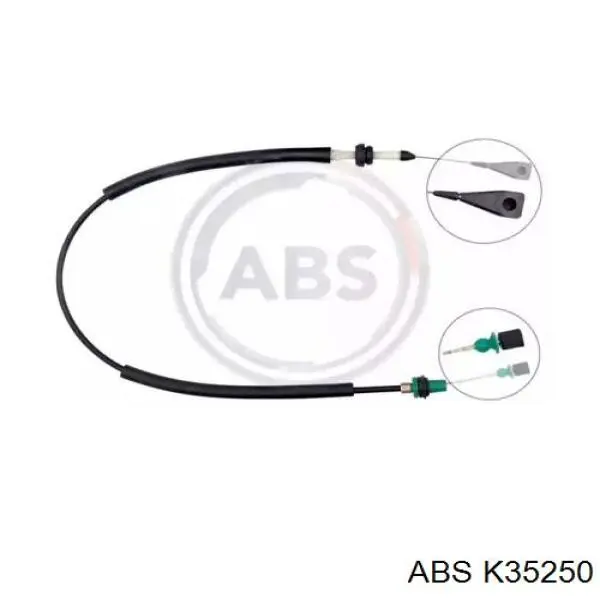 K35250 ABS трос/тяга газа (акселератора)