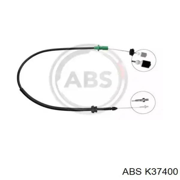 K37400 ABS трос/тяга газа (акселератора)