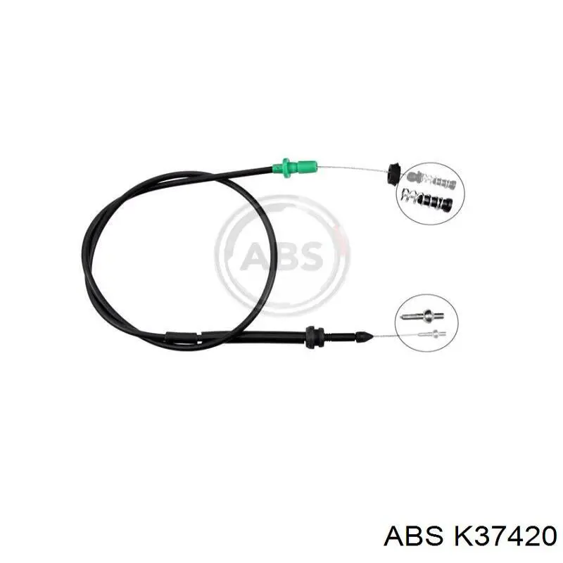 Трос газа 550391 Adriauto