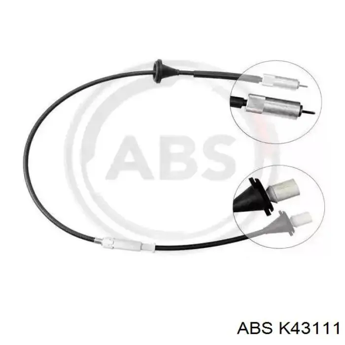 Трос привода спидометра ABS K43111