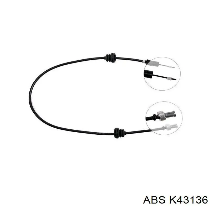 Трос привода спидометра ABS K43136