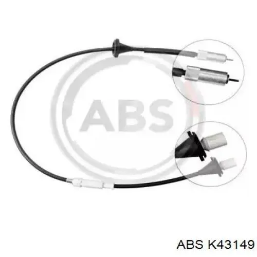 Cable Para Velocimetro K43149 ABS