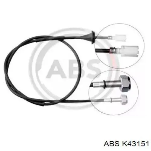 Трос привода спидометра ABS K43151