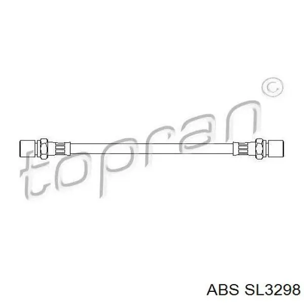 Тормозной шланг задний ABS SL3298 цена, от 3.75 USD