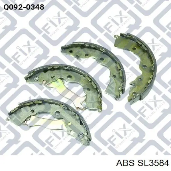 Шланг тормозной задний ABS SL3584