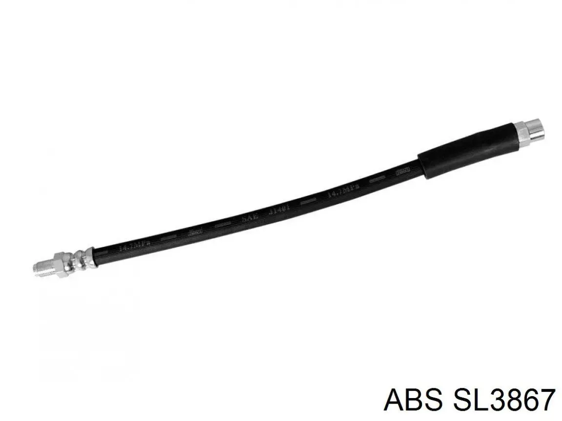 SL3867 ABS Гибкая тормозная трубка задняя
