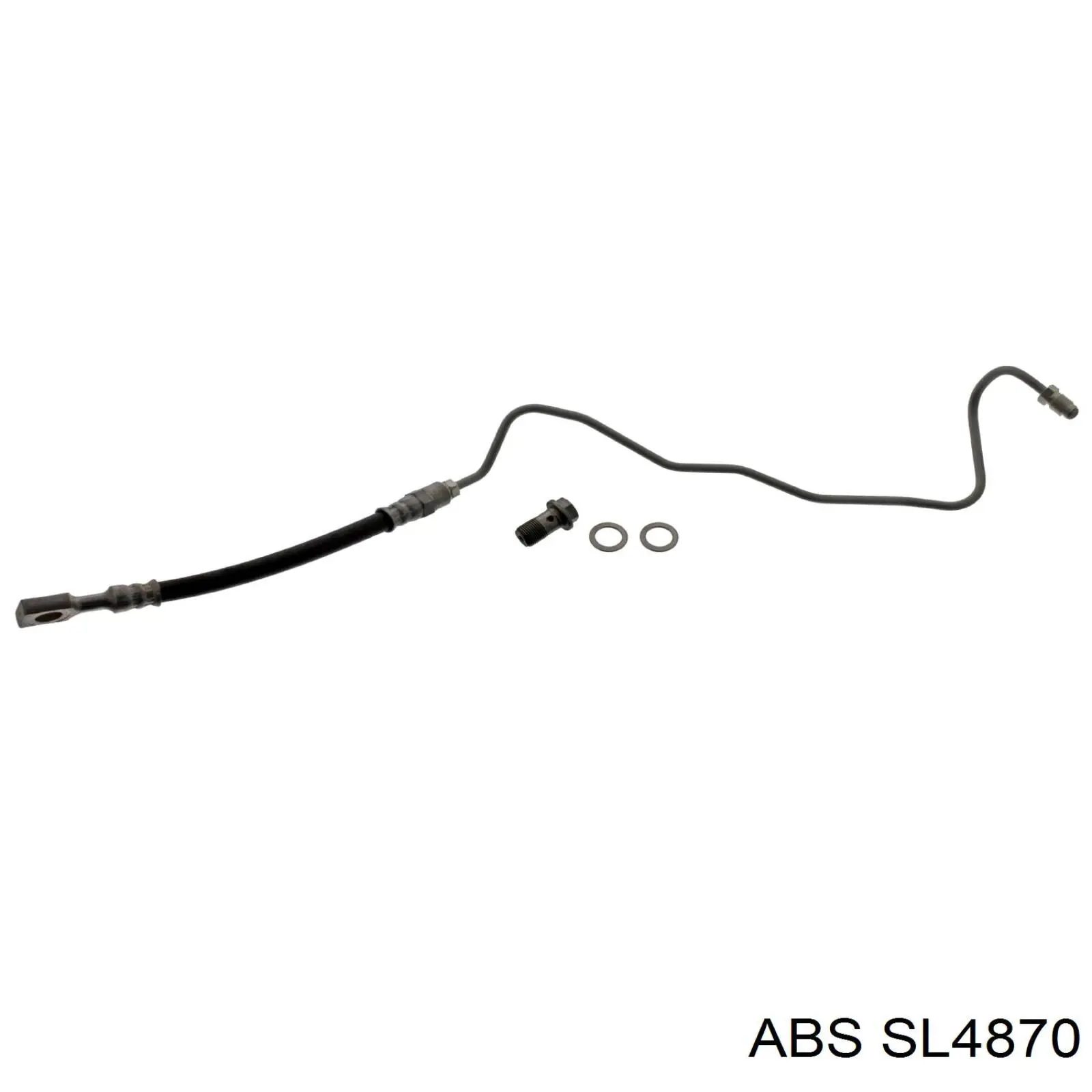 Задний тормозной шланг SL4870 ABS