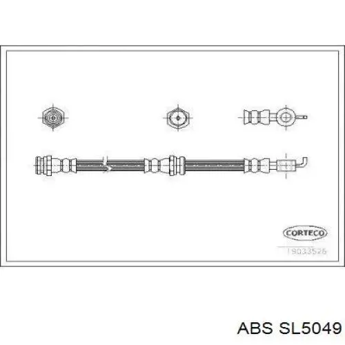 Задний тормозной шланг SL5049 ABS