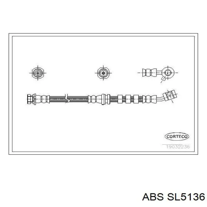 Купить 462102J005 Nissan/Infiniti Шланг тормозной передний, правый
