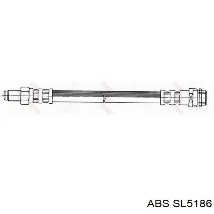 Задний тормозной шланг SL5186 ABS