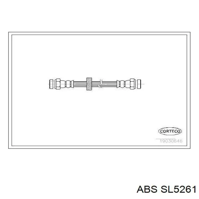 Купить 520789 Maxgear Задний тормозной шланг