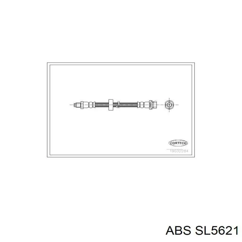 Задний тормозной шланг SL5621 ABS