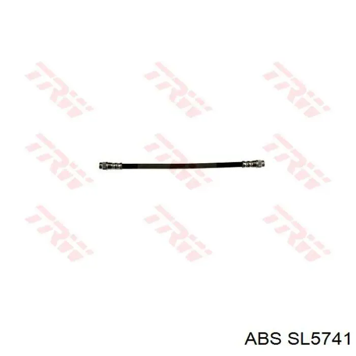 SL5741 ABS шланг тормозной задний