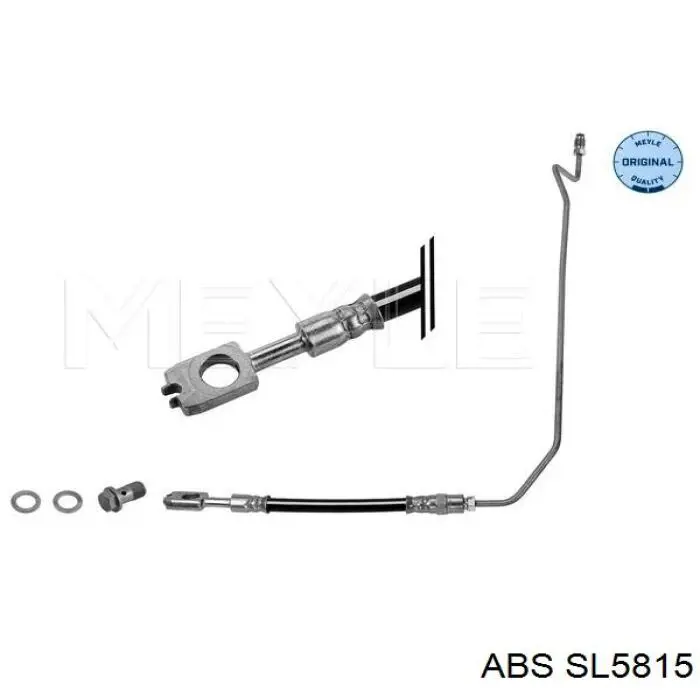 Шланг тормозной задний, правый ABS SL5815 цена, от 14.24 USD