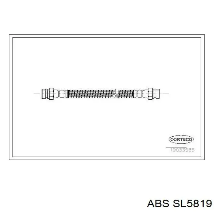 Шланг тормозной задний, левый K&K FT0229 цена, от 8.87 USD