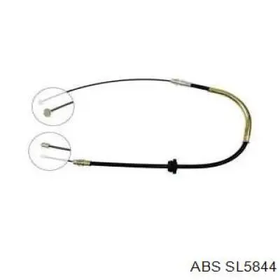 Шланг тормозной передний ABS SL5844 цена, от 4.54 USD