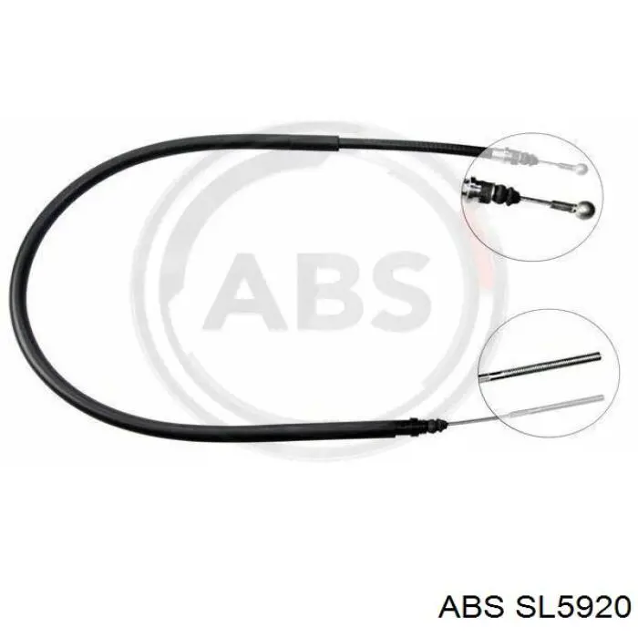 Купить SL5920 ABS Шланг тормозной передний, правый