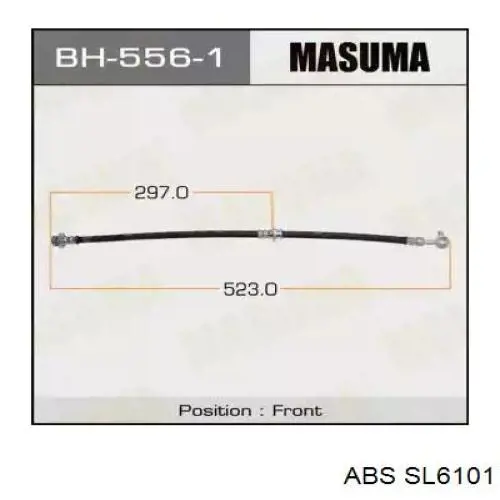 Тормозной шланг ABS SL6101 цена, от 8.33 USD