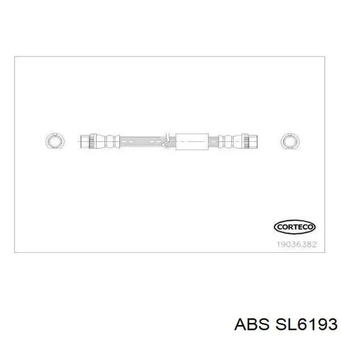 Купить 22323 Quick Brake Задний тормозной шланг