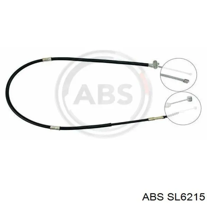 Шланг тормозной задний Brembo T85165