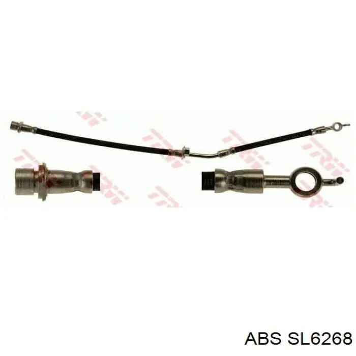 Передний левый тормозной шланг Quick Brake 58866