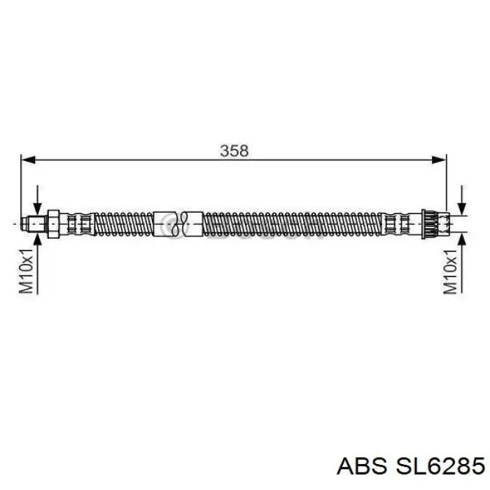 Купить SL6285 ABS Задний тормозной шланг