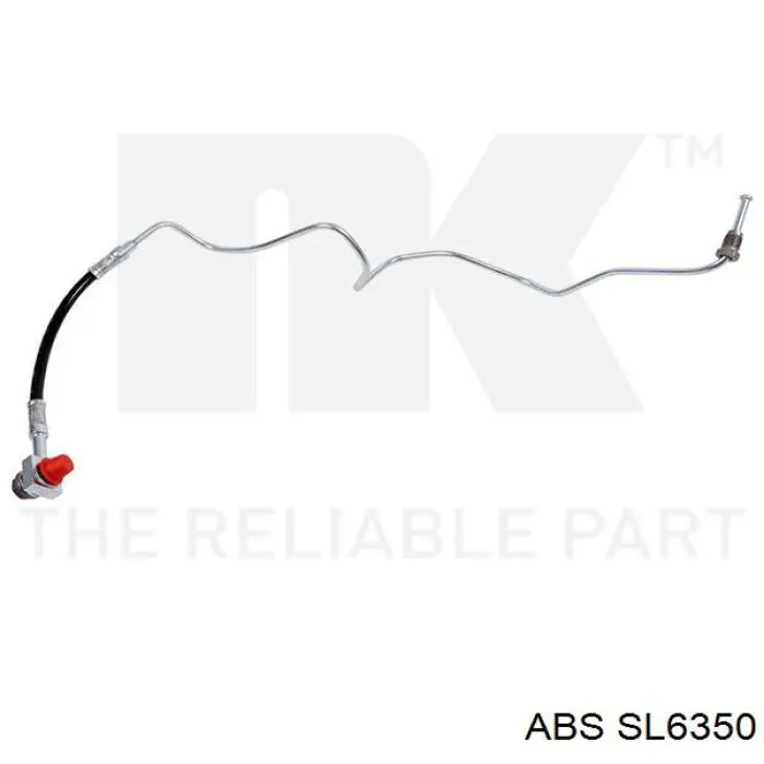 Шланг тормозной задний, левый ABE C81072ABE цена, от 14.38 USD