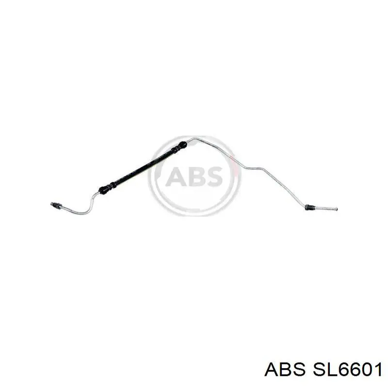 Шланг тормозной задний, левый ABE C87138ABE цена, от 23.72 USD