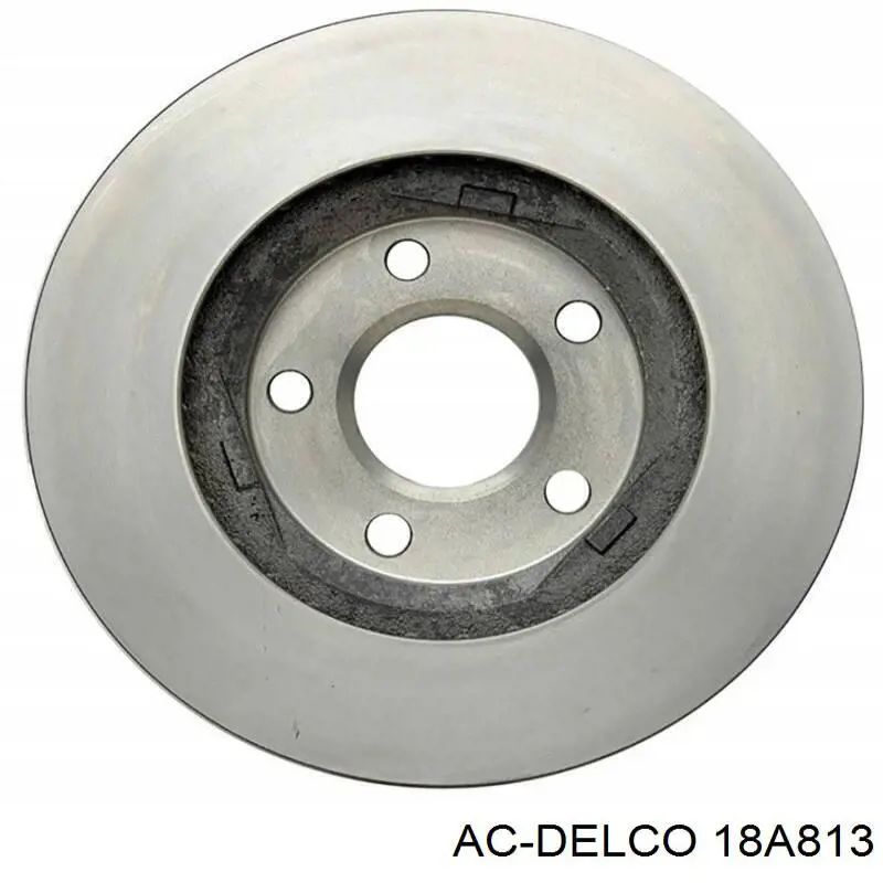 18A813 AC Delco диск тормозной задний