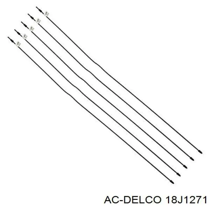 18037248 AC Delco шланг тормозной передний