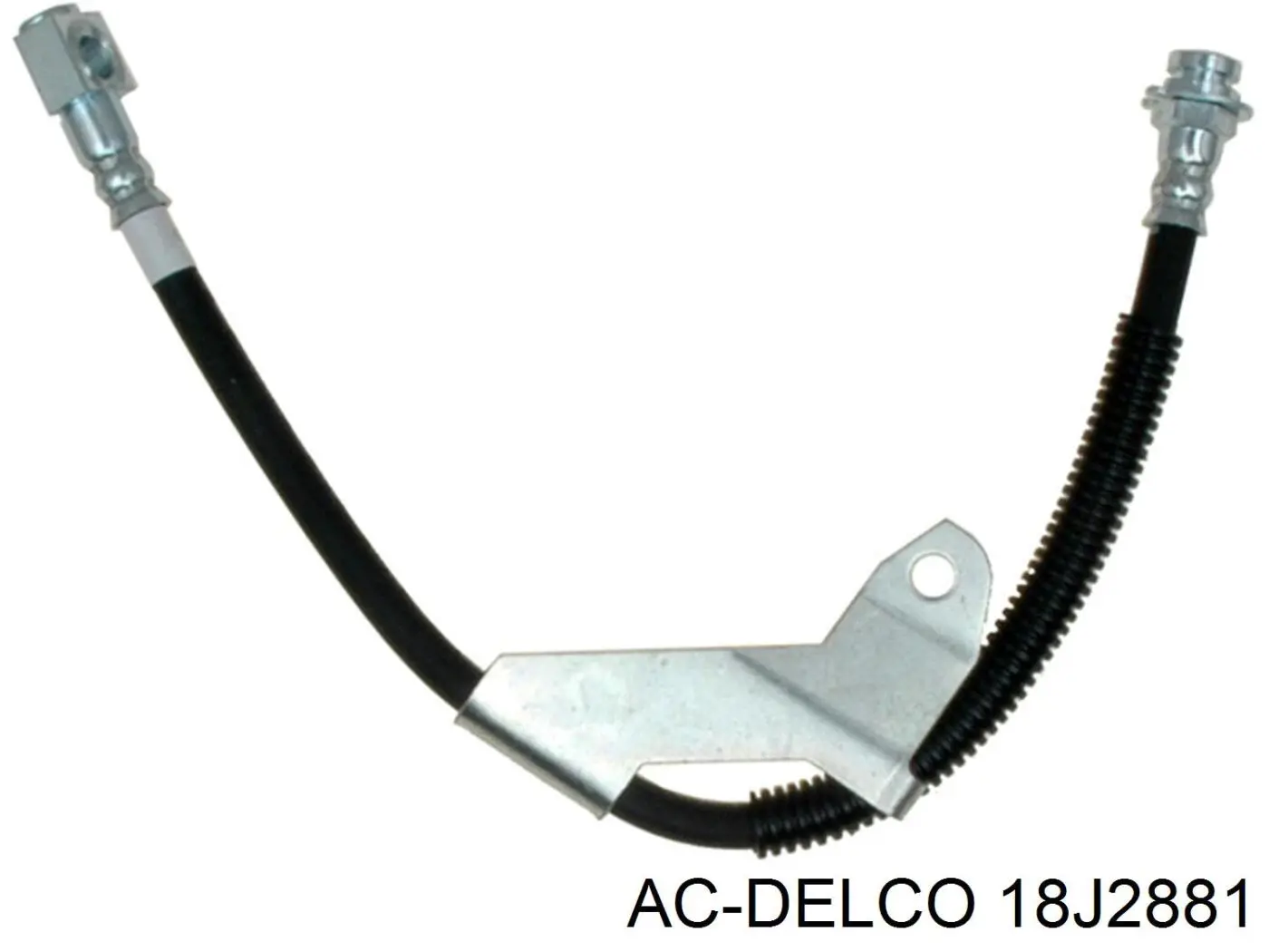 18J2881 AC Delco шланг тормозной передний левый